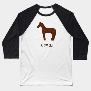 Wooden Horse Baseball T-Shirt